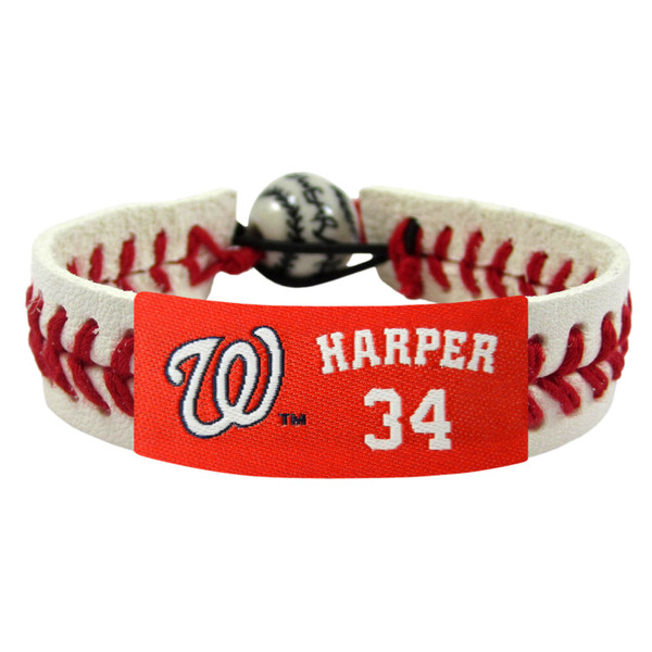 Washington Nationals Bracelet Classic Baseball Bryce Harper