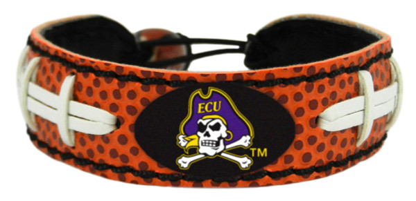 East Carolina Pirates Classic Football Bracelet