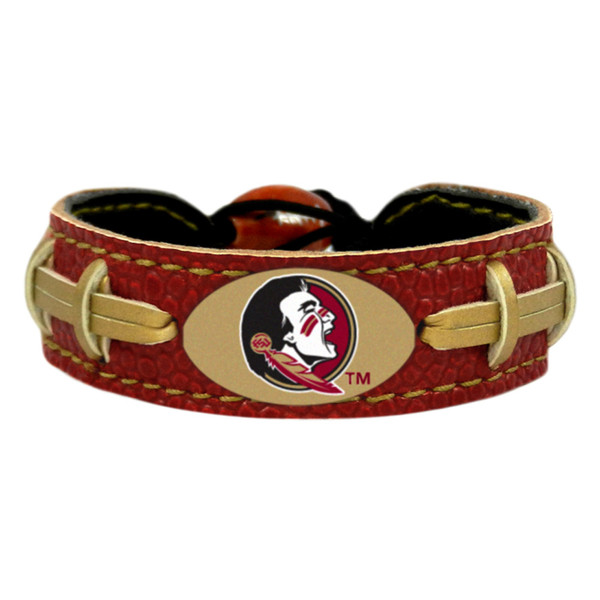 Florida State Seminoles Football Bracelet - Team Color Style