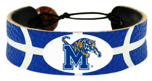 Memphis Tigers Team Color Basketball Bracelet