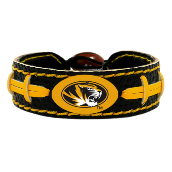 Missouri Tigers Bracelet - Team Color Football