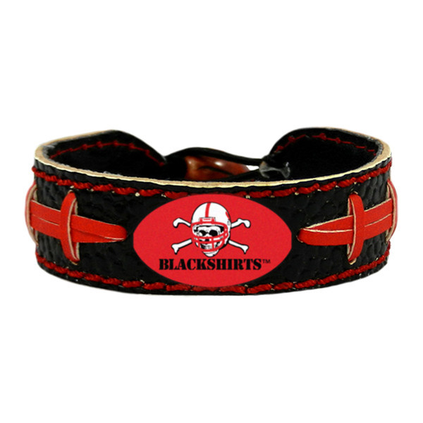 Nebraska Cornhuskers Bracelet Team Color Football Blackshirts