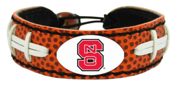 North Carolina State Wolfpack Classic Football Bracelet