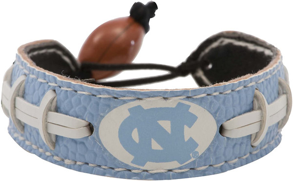 North Carolina Tar Heels Bracelet Team Color Football