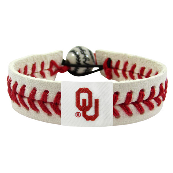 Oklahoma Sooners Bracelet Classic Baseball