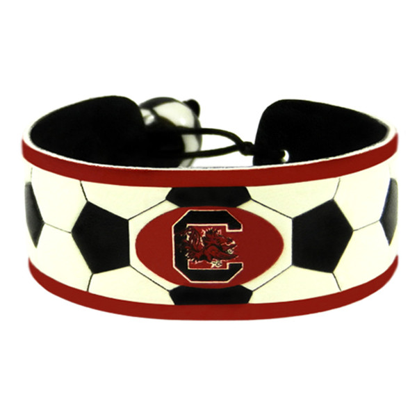 South Carolina Gamecocks Classic Soccer Bracelet