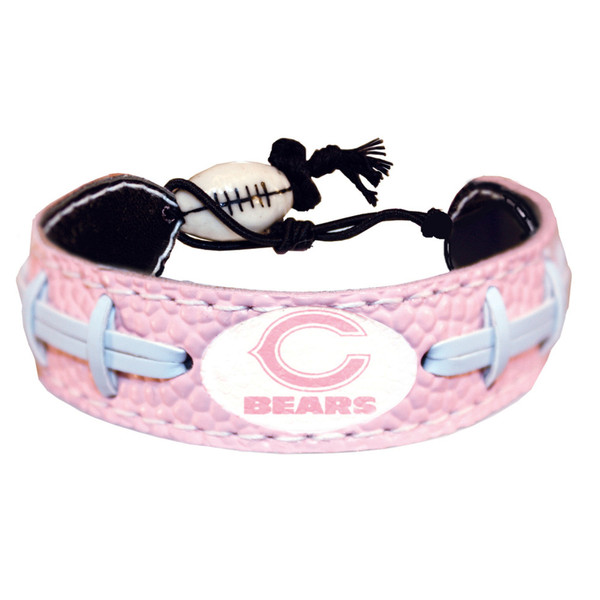 Chicago Bears Bracelet Pink Football