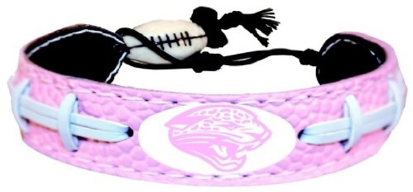 Jacksonville Jaguars Bracelet Pink Football