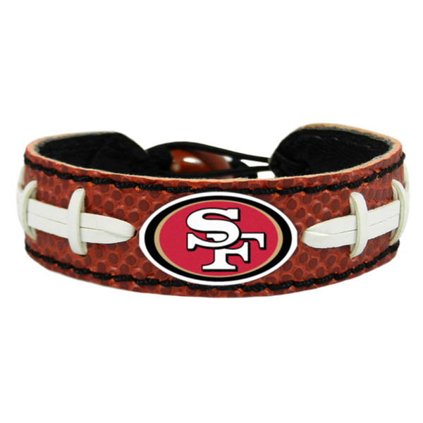 San Francisco 49ers Classic Football Bracelet