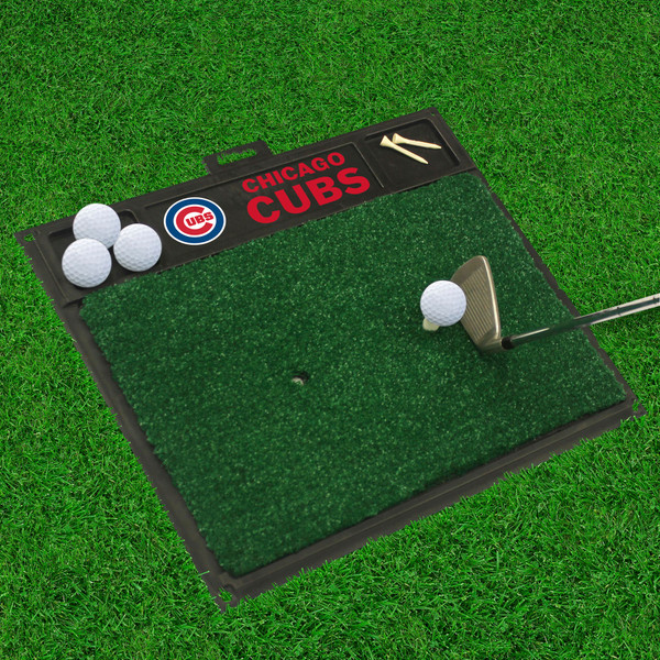 MLB - Chicago Cubs Golf Hitting Mat 20" x 17"