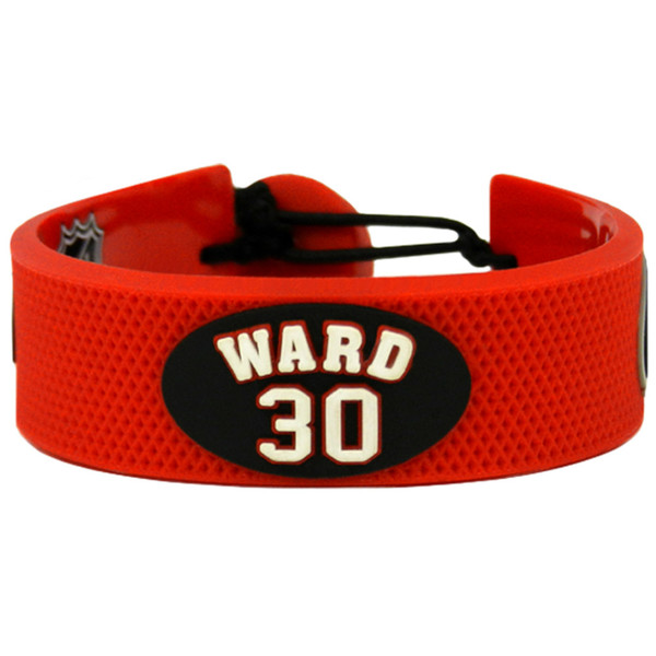 Carolina Hurricanes Bracelet Team Color Jersey Cam Ward Design