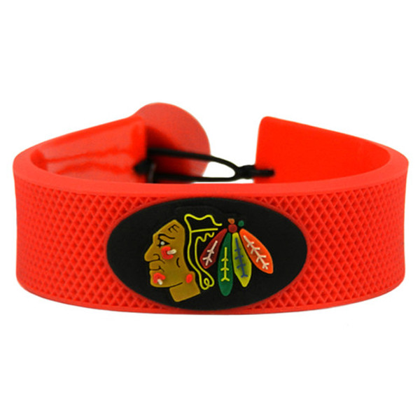 Chicago Blackhawks Bracelet Team Color Hockey