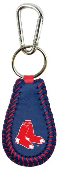 Boston Red Sox Keychain Team Color Baseball
