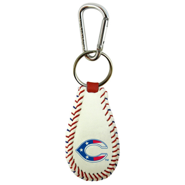 Cincinnati Reds Keychain Baseball Stars and Stripes