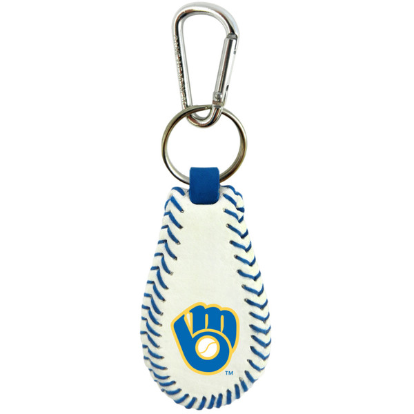 Milwaukee Brewers Keychain Retro Baseball