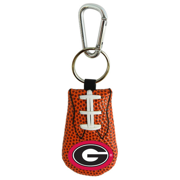 Georgia Bulldogs Keychain Classic Football Power G Logo