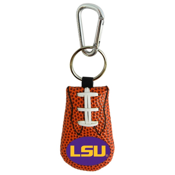 LSU Tigers Classic Football Keychain