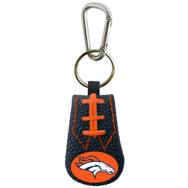 Denver Broncos Keychain Team Color Football