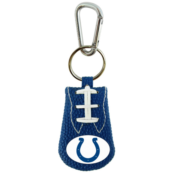 Indianapolis Colts Keychain Team Color Football