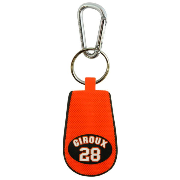 Philadelphia Flyers Keychain Team Color Jersey Claude Giroux Design