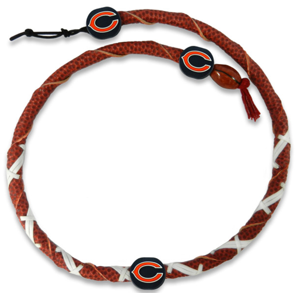 Chicago Bears Necklace Spiral Football