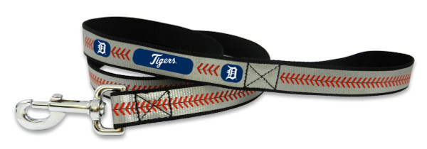 Detroit Tigers Reflective Baseball Leash - S