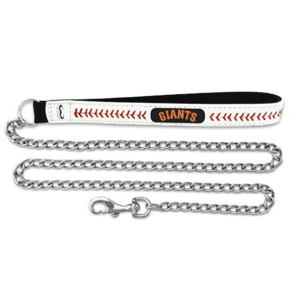 San Francisco Giants Baseball Leather Leash - M