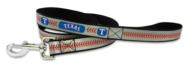 Texas Rangers Reflective Baseball Leash - S