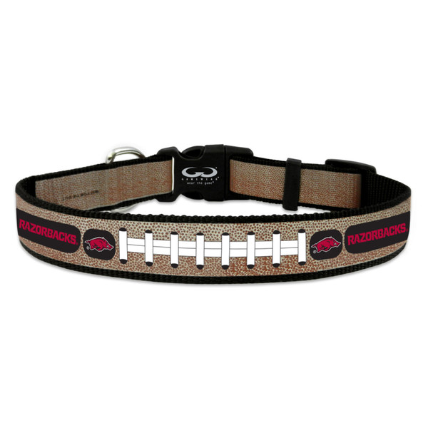 Arkansas Razorbacks Reflective Large Football Collar