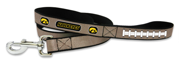 Iowa Hawkeyes Reflective Football Leash - S