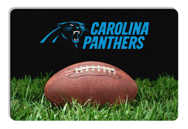Carolina Panthers Classic NFL Football Pet Bowl Mat - L