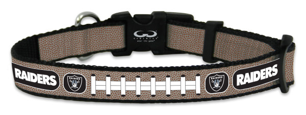 Las Vegas Raiders Reflective Toy Football Collar