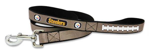 Pittsburgh Steelers Pet Leash Reflective Football Size Small