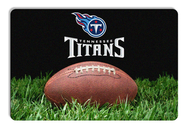 Tennessee Titans Classic NFL Football Pet Bowl Mat - L