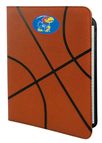 Kansas Jayhawks Classic Basketball Portfolio - 8.5 in x 11 in