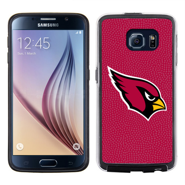 Arizona Cardinals Phone Case Team Color Football Pebble Grain Feel Samsung Galaxy S6