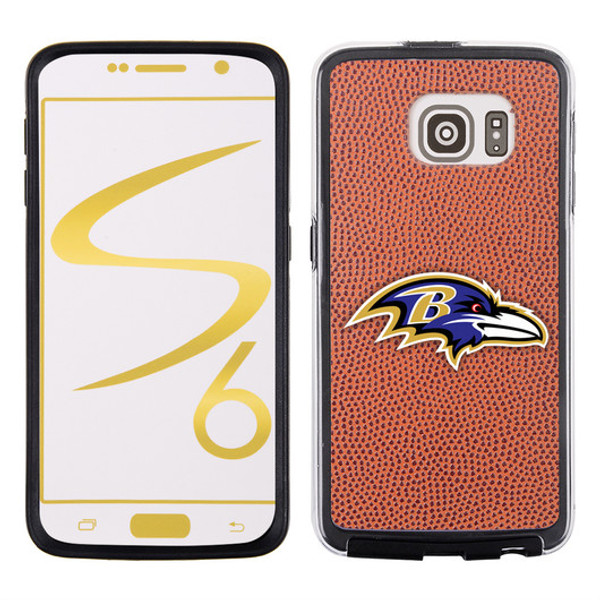 Baltimore Ravens Classic NFL Football Pebble Grain Feel Samsung Galaxy S6 Case