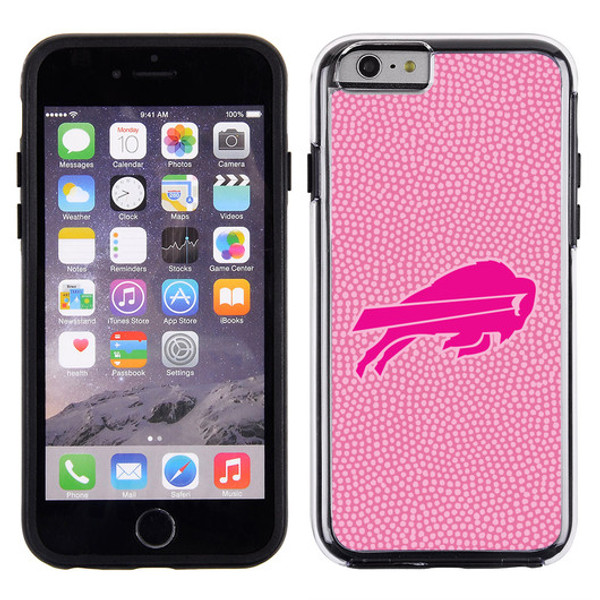Buffalo Bills Phone Case Pink Football Pebble Grain Feel iPhone 6