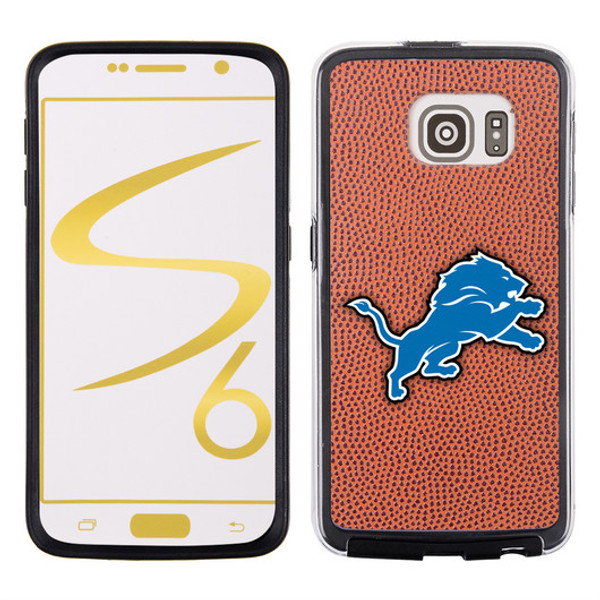 Detroit Lions Classic NFL Football Pebble Grain Feel Samsung Galaxy S6 Case