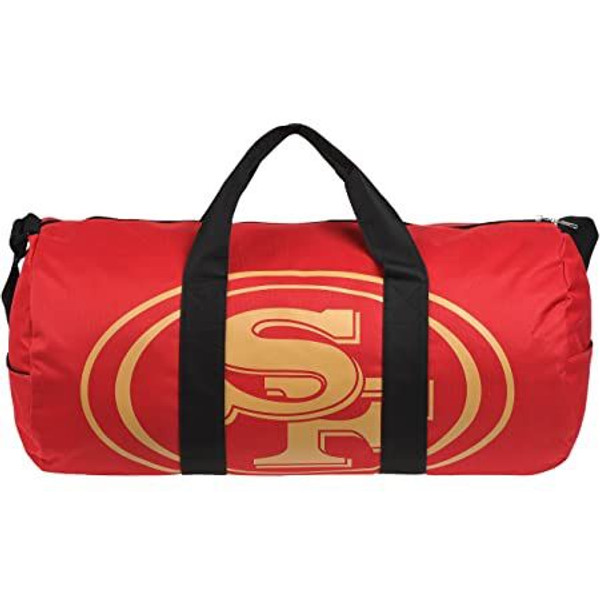 San Francisco 49ers Vessel Barrel Duffle Bag