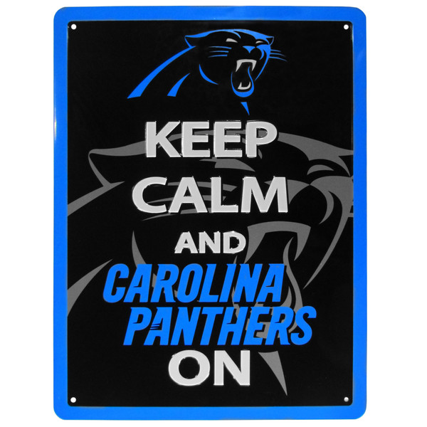 Carolina Panthers Keep Calm Sign