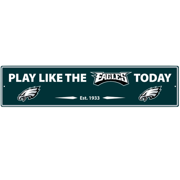 Philadelphia Eagles Street Sign Wall Plaque