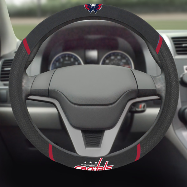 NHL - Washington Capitals Steering Wheel Cover 15"x15"