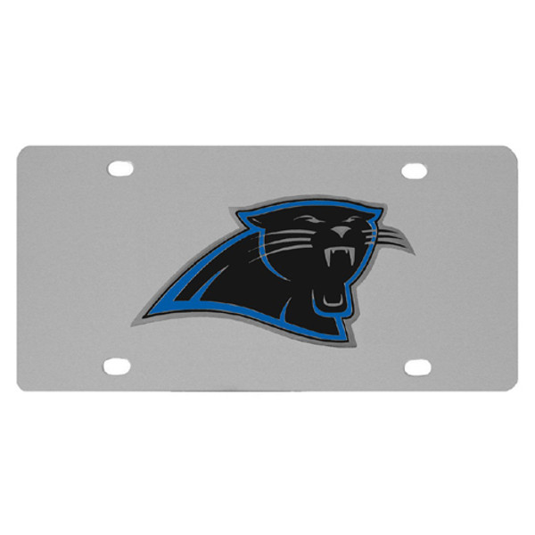 Carolina Panthers Steel License Plate