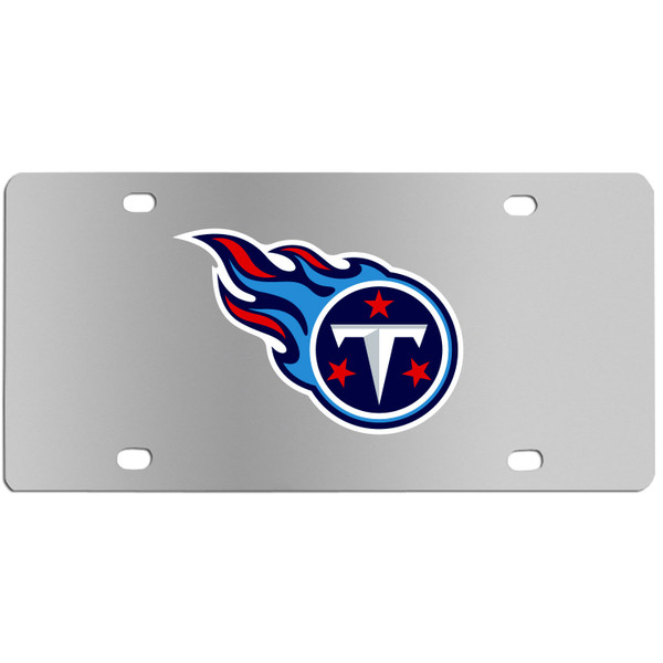 Tennessee Titans Steel License Plate Wall Plaque