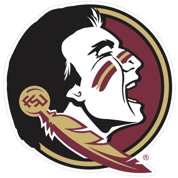 Florida St. Seminoles 8 inch Logo Magnets