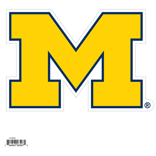 Michigan Wolverines 8 inch Logo Magnets