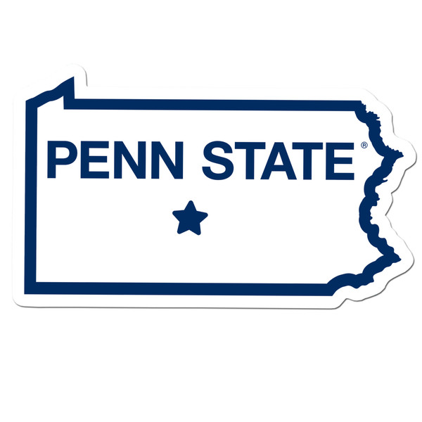 Penn St. Nittany Lions Home State 11 Inch Magnet