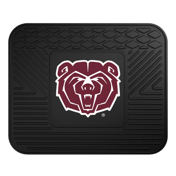 Missouri State University - Missouri State Bears Utility Mat "Bear" Logo Black