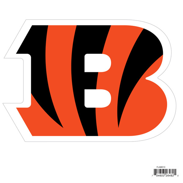 Cincinnati Bengals 8 inch Logo Magnets